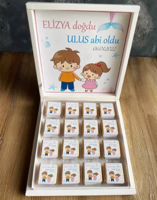 etiketli bebek çikolatası çeşitleri