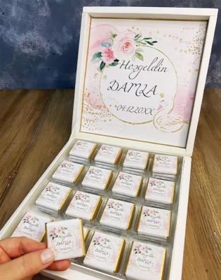 etiketli çikolata çeşitleri izmir