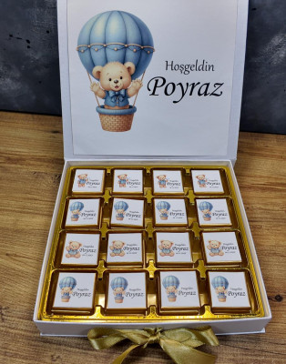 erkek bebek çikoata