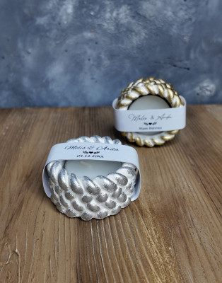 polyester mumluk nişan hatırası