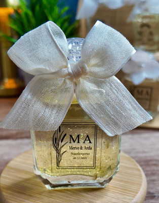 nikah nişan hediyelik cam şişe kolonya izmir